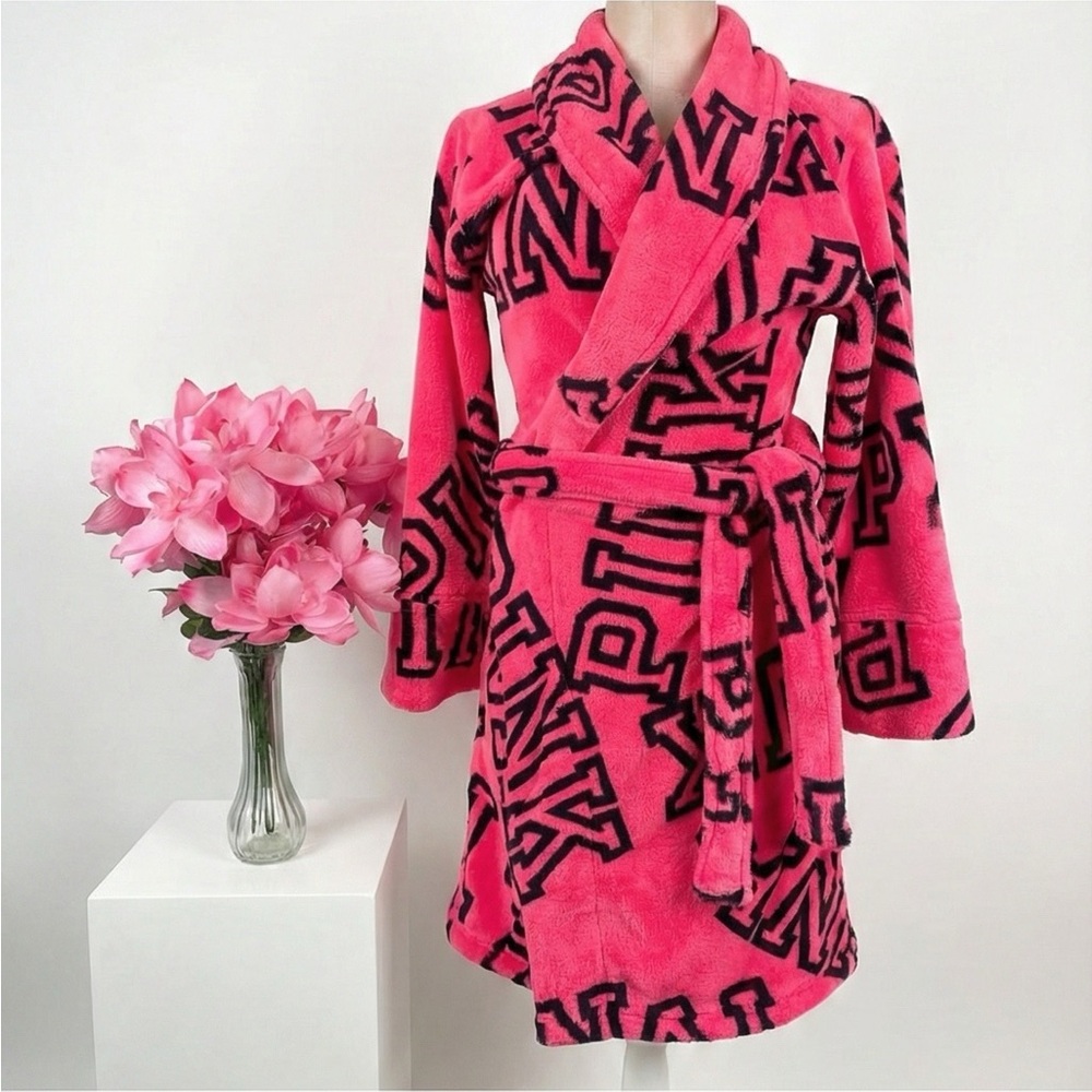 PINK Victoria's Secret Bold Logo Robe